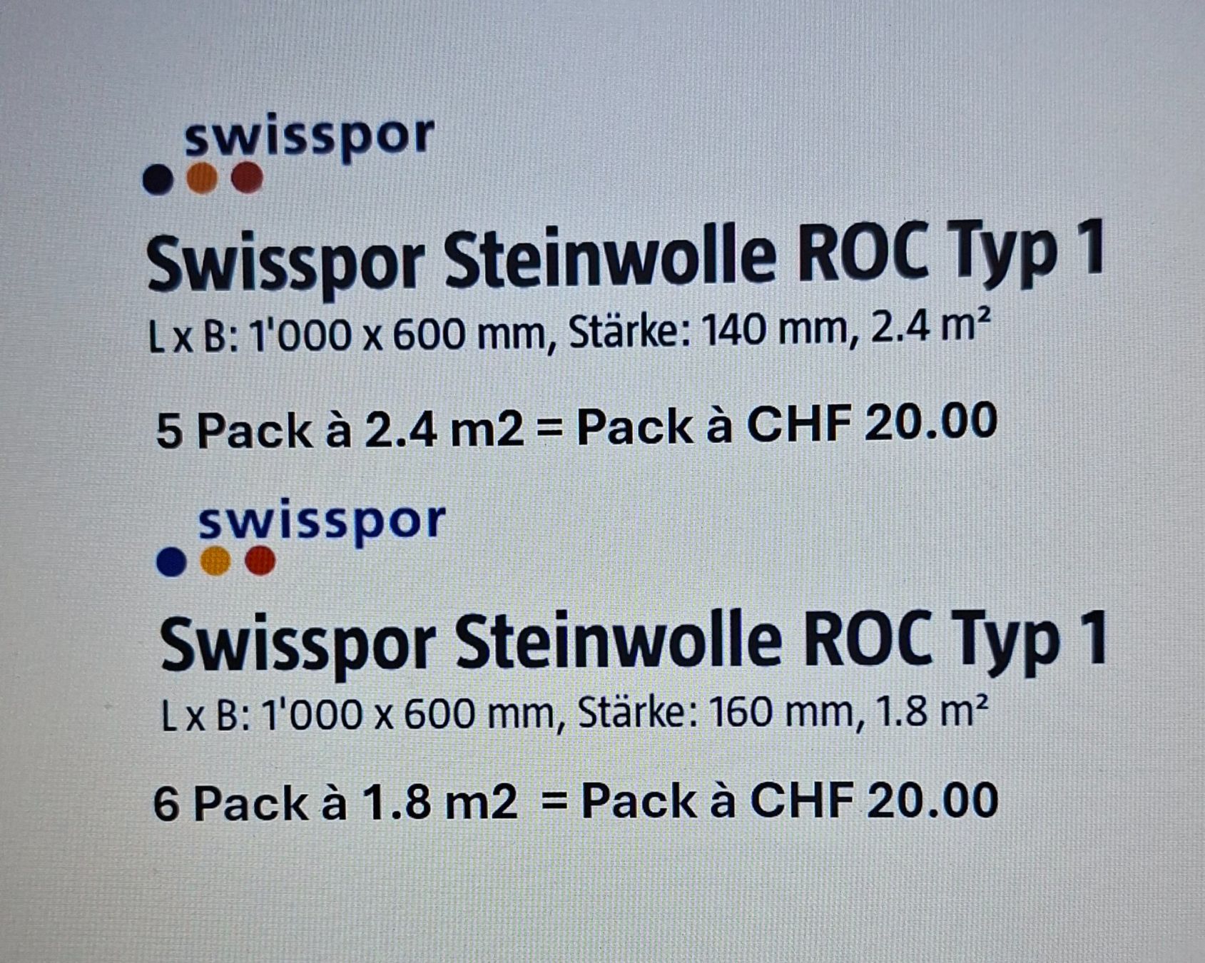 Piatti di portata: Steinwolle – Nuovo e nell'imballaggio originale da Aesch LU venduto da Mulisusi
