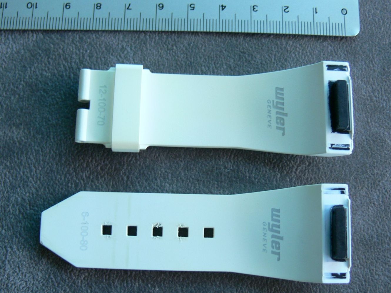 Wyler Montres: Wyler Code R Band strap braclet weiss – D'occasion à Remigen par Kelias 3