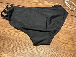 Schwarze Bikinihose High Waist Gr.M
