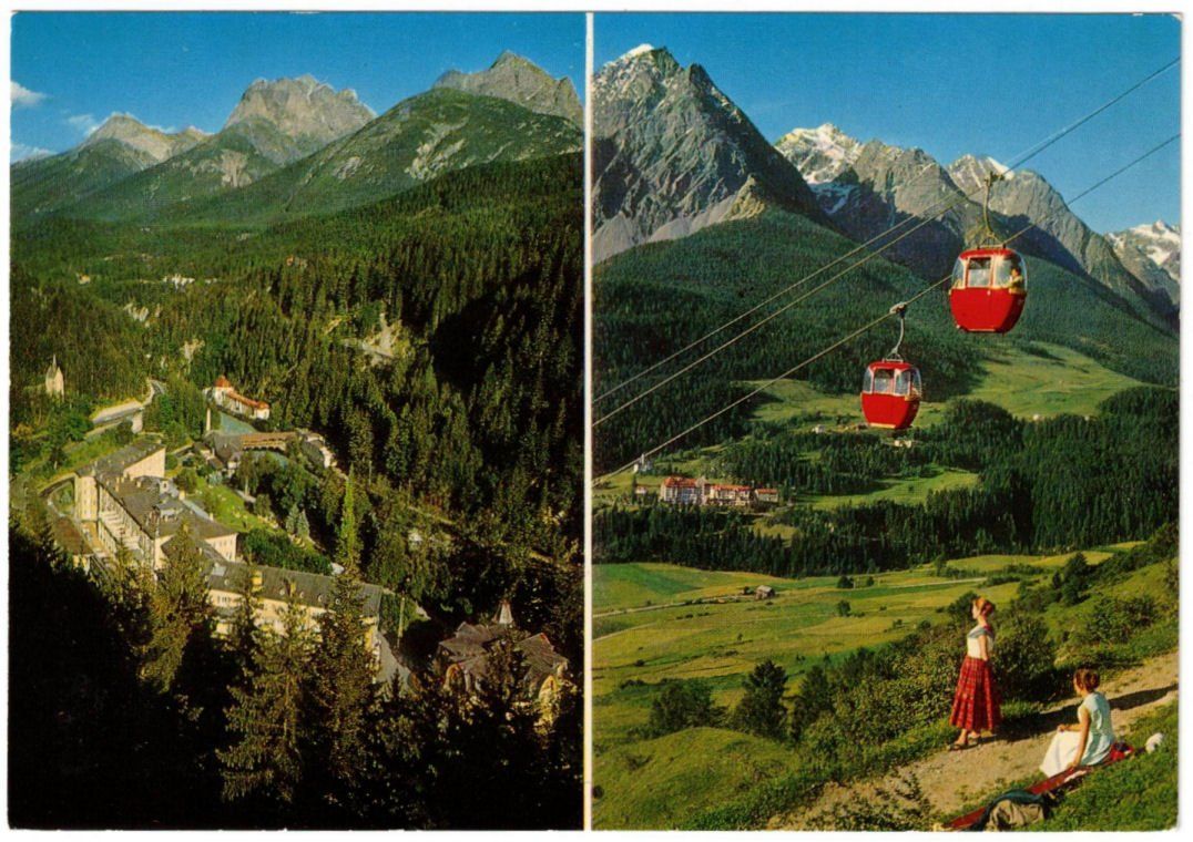 Cartoline postali: Scuol - 2 Bild AK – Usato da Binningen venduto da Mountainrider