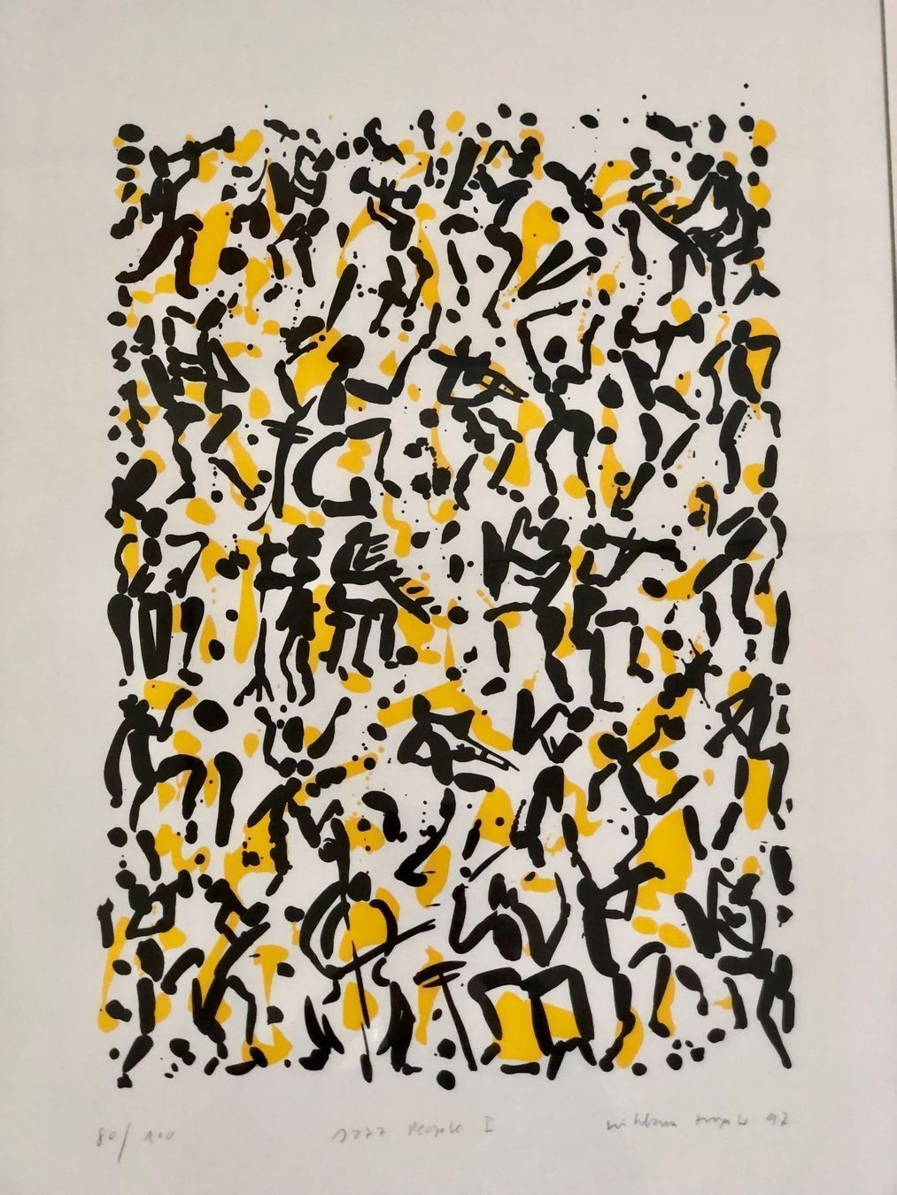 Grafica & Litografie: Niklaus Troxler Original-Seriegraphie – Usato da Küssnacht am Rigi venduto da silvretta13