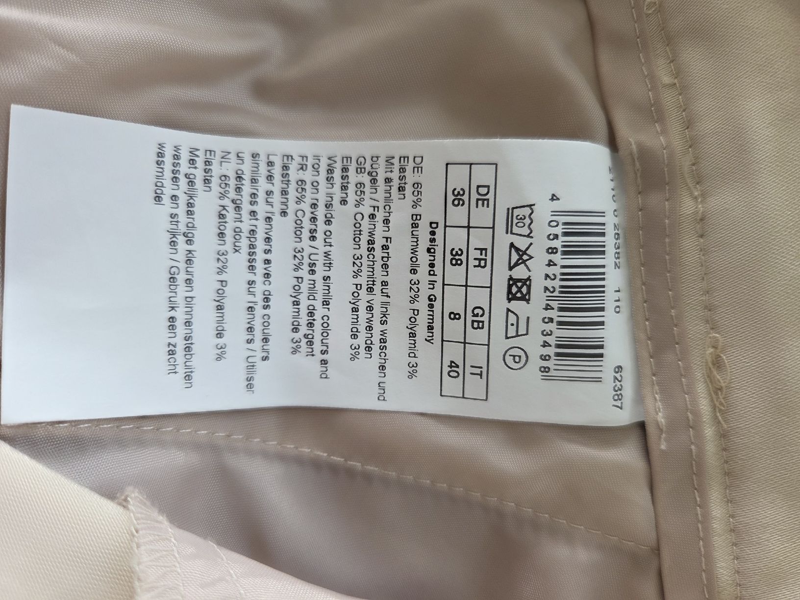 Hallhuber Pantaloni: schöne Hose Hallhuber – Usato da Wiesendangen venduto da Sinhuk 3