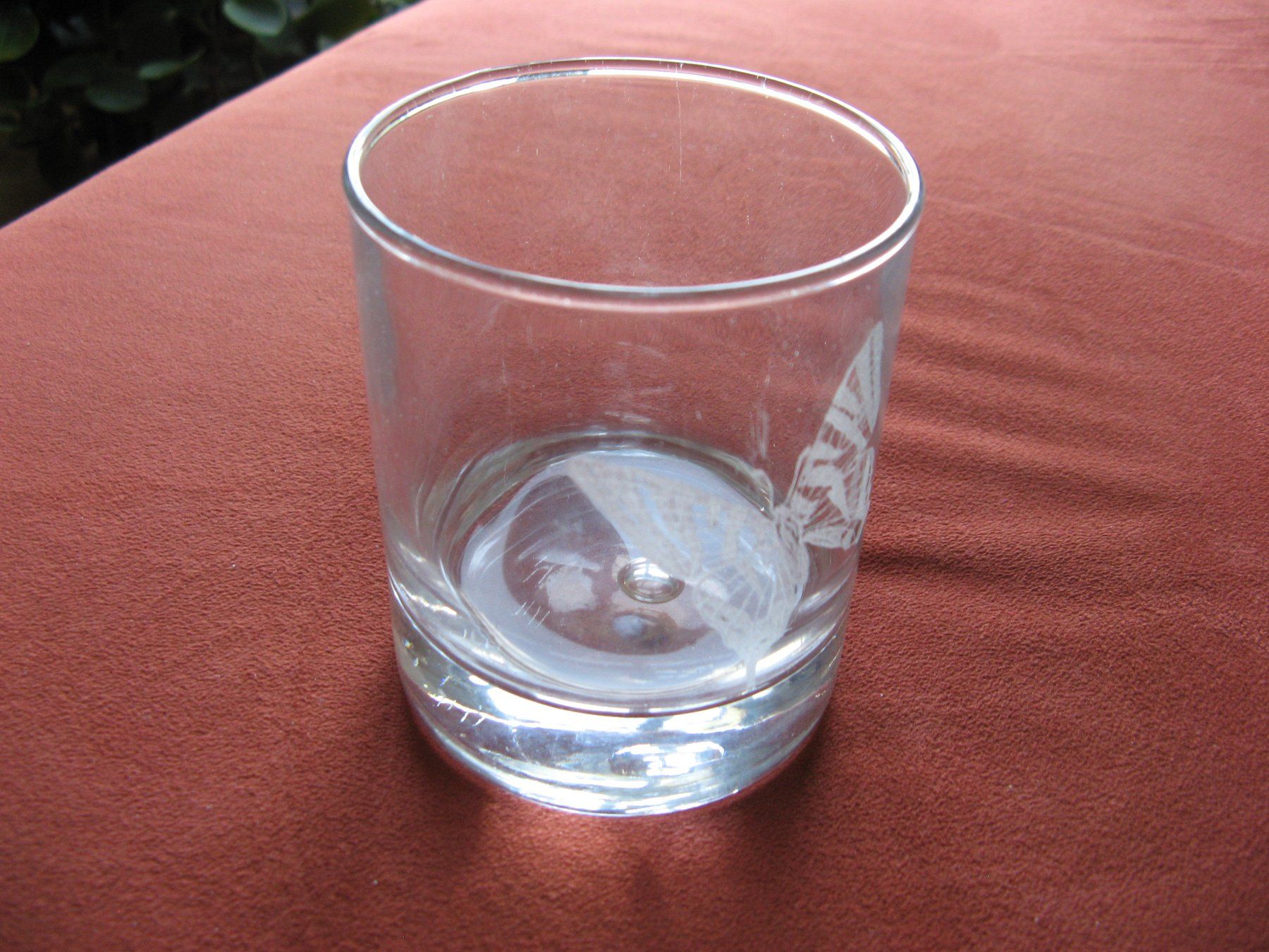 Bicchieri: Glas mit Schmetterling – Usato da Zürich venduto da apil 2