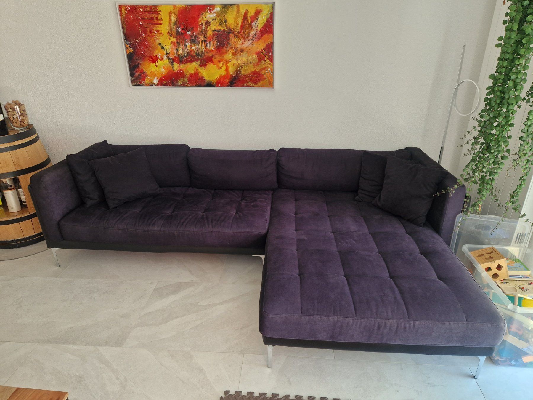 Divani: Ecksofa Agueada IV Kunstleder / Webstoff – Usato da Bolligen venduto da _joenu_ 2
