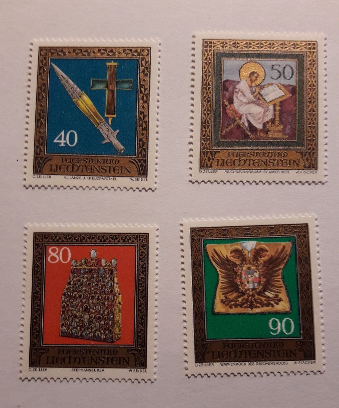 Tutti i francobolli: 1977  Reichskleinodien  III  ** – Nuovo (secondo la descrizione) da Alten venduto da Regenwasser