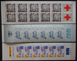Frankreich Lot mit drei ** Markenheftchen VII
