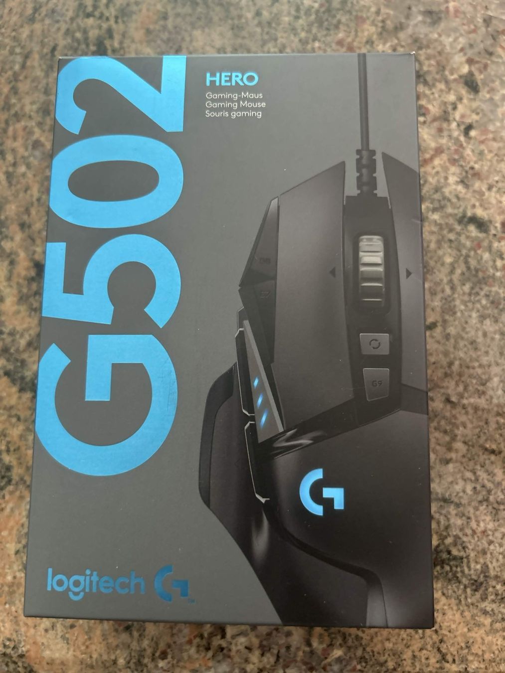 Logitech Mouse: Logitech G502Gaming Mouse mit Kabel – Usato da Luzern venduto da cab_gk7f