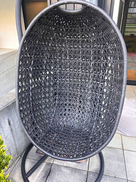 Poltrone pensili da giardino: Hängekorb Schaukelstuhl – Usato da riehen venduto da roschgel