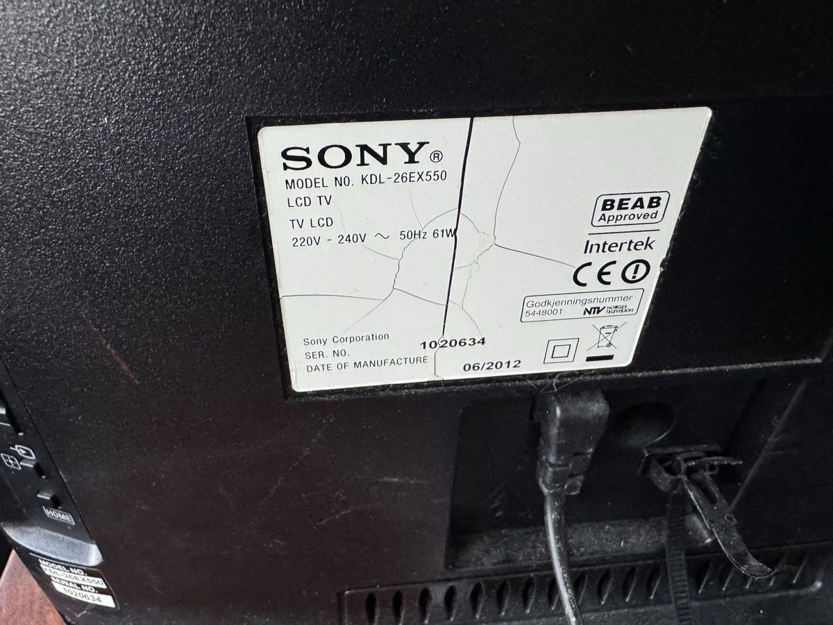 Sony Televisori: Kleiner Sony Bravia – Usato da Zürich venduto da Goliat21 3