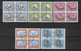 Viererblockserie Pro Patria 1960 B96 - B100 ET Bern 1.6.1960