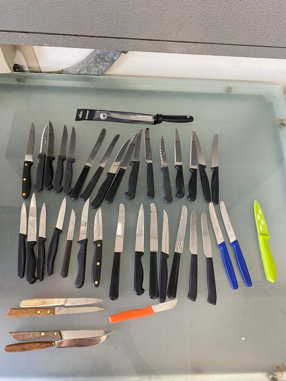 Messer: Messerset, diverse Messer, K 415 – Gebraucht aus Oberönz von Brocki-schatzkiste