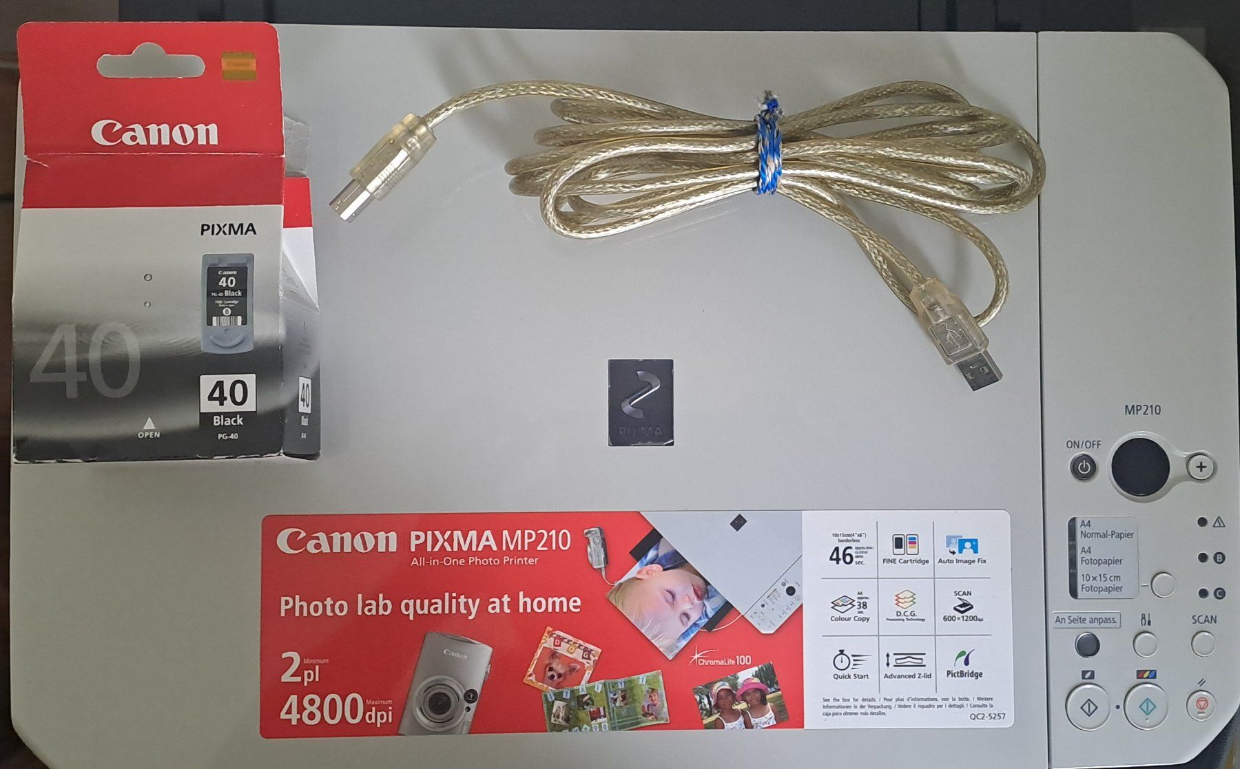 Canon Drucker: Canon PIXMA MP210 Multifunktionsdrucker – Gebraucht aus Feuerthalen von kigo87 5