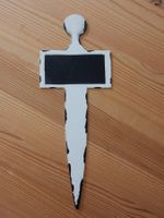 Beschriftung Schiefer Gartenstecker Kräuterschild NEU shabby