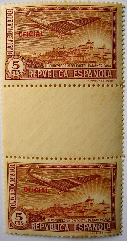 Alle Briefmarken: 2x5 Cts. Panamerikanischer Postkgr. 1931 – Neu (gemäss Beschreibung) aus Stuttgart von Escazu