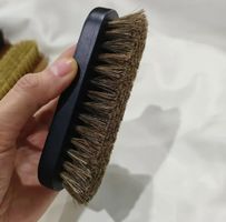 Schuhbürste mit Naturborsten – 12 cm Reinigungsbürste