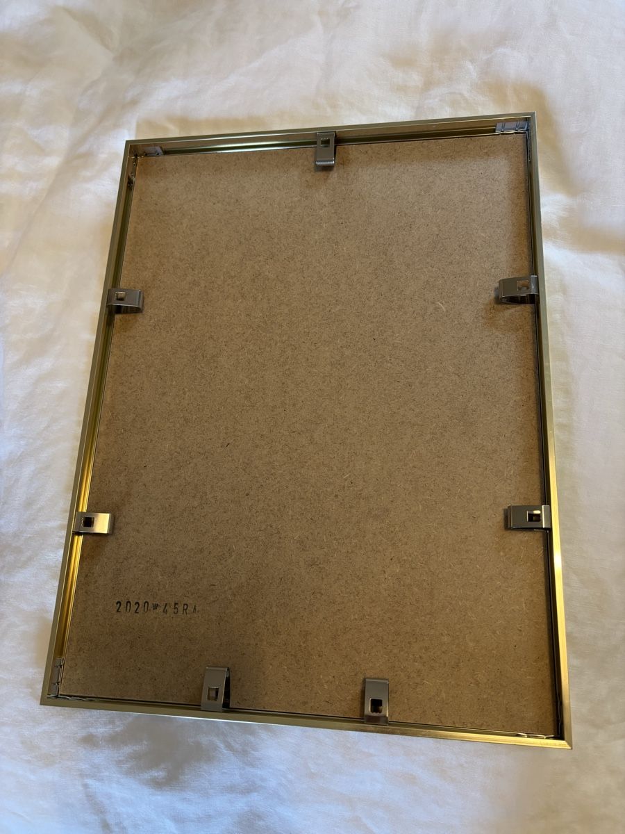 Poster & Bilder: Chanel Poster mit Gold Bilderrahmen  – Gebraucht aus Winterthur von beijaflor777 1