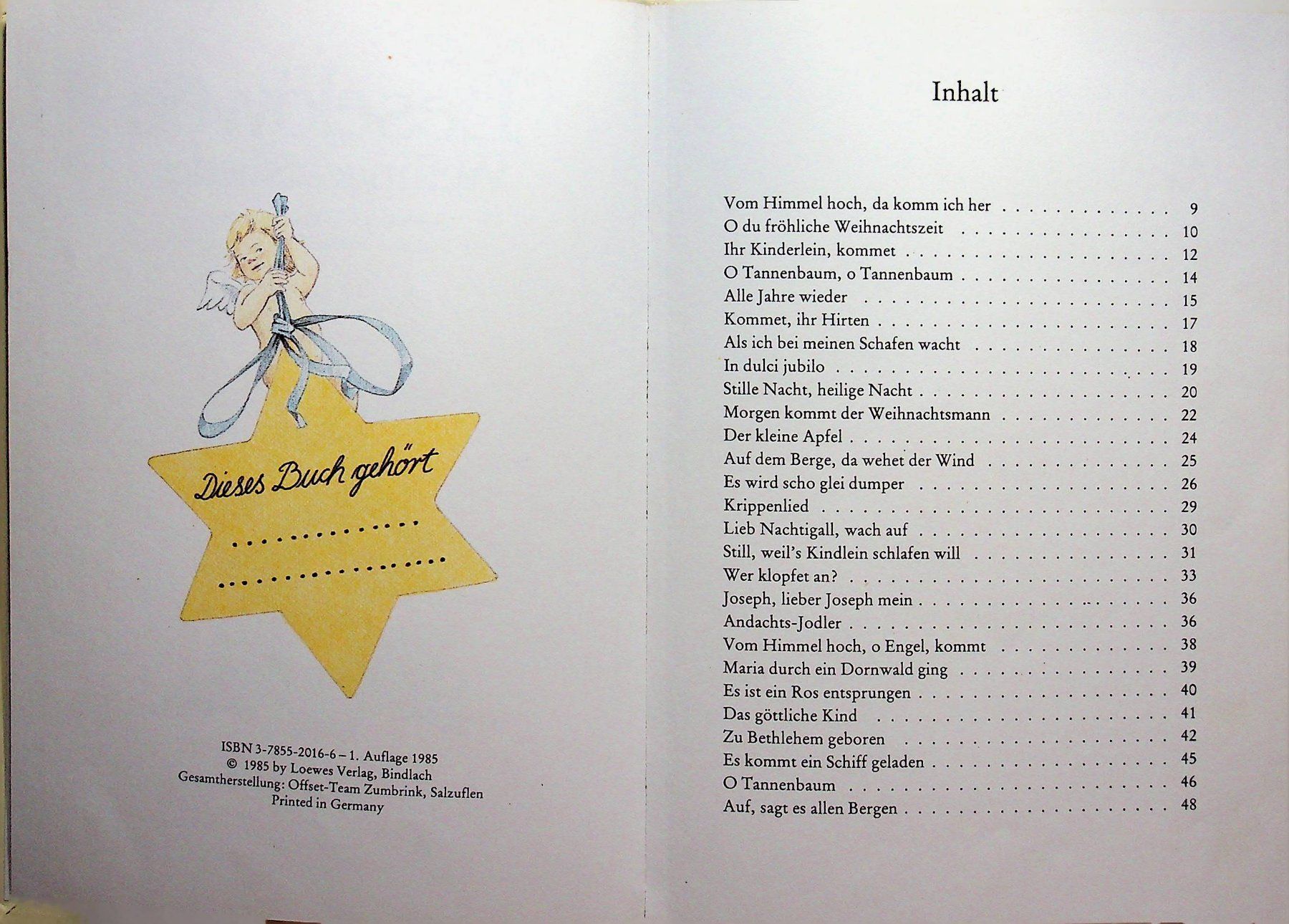 Libri: Hans Baumann/ B. Oberdiek Leselöwen Weihnachtslieder – Usato da Reitnau venduto da Zaomir 3