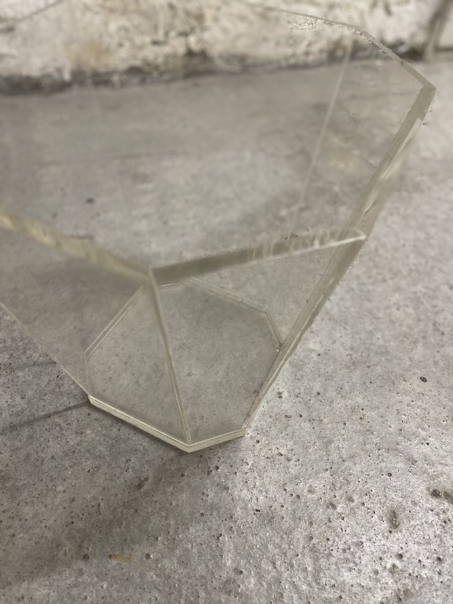 Vasen & Gefässe: Acryl Vase 8-eckig transparent Gebraucht – Gebraucht aus Genève von DEBARR.AS 5