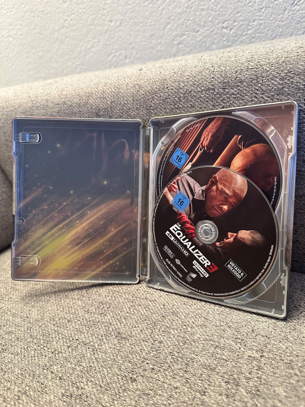 Alle DVDs: Equalizer 3 (4K + Blu-ray Steelbook) – Gebraucht aus Langenthal von beli-1980 1