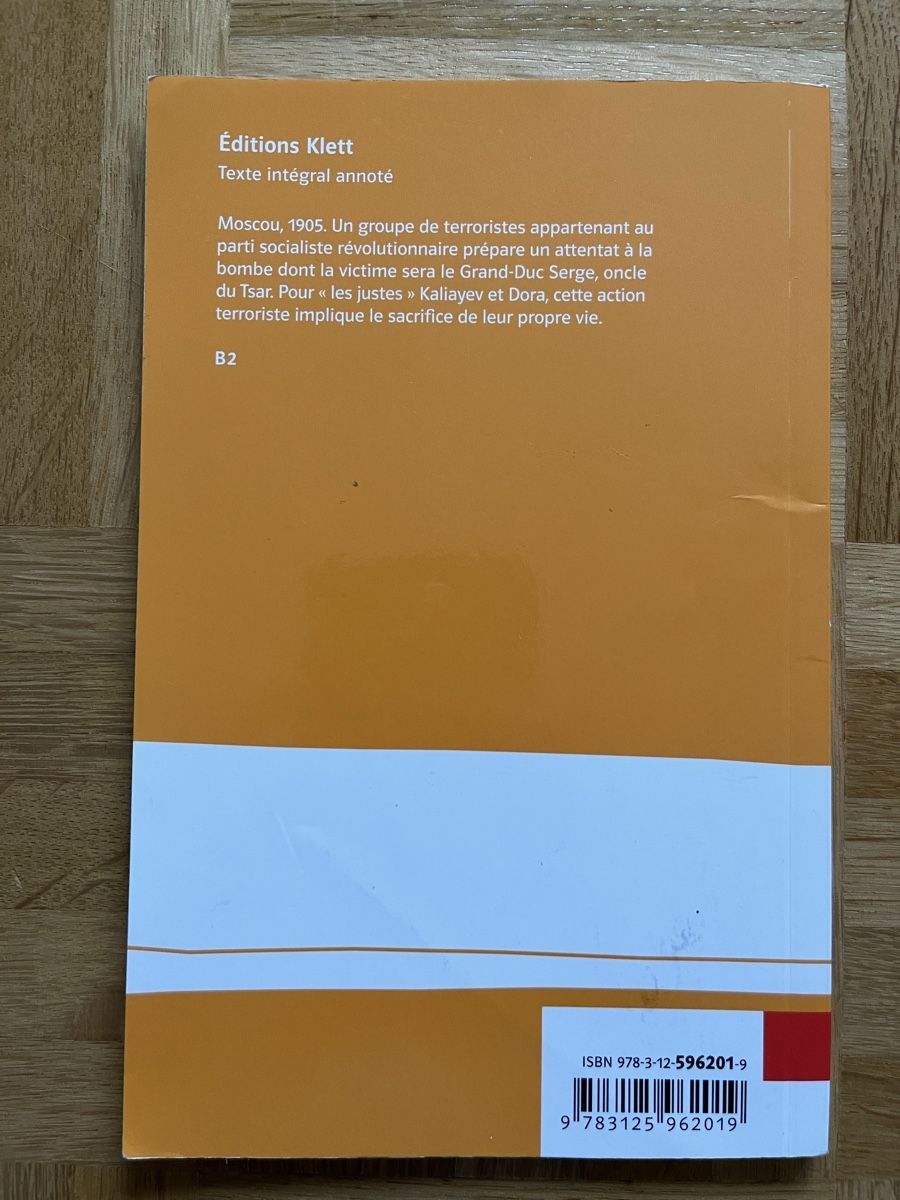 Libri: Les Justes - Albert Camus – Usato da Kilchberg ZH venduto da celinaemi 1