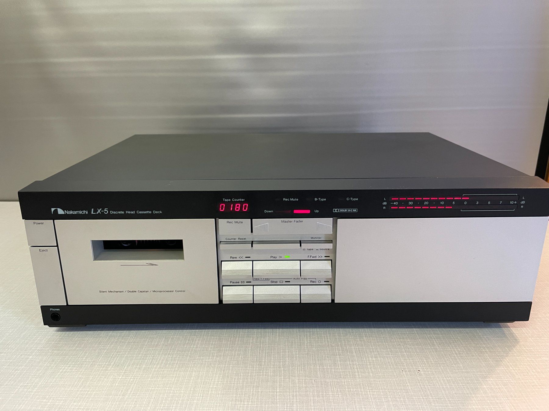 Nakamichi Registratori: Nakamichi LX-5 Discrete Head, 3-Köpfe – Usato da Egnach venduto da Jet700