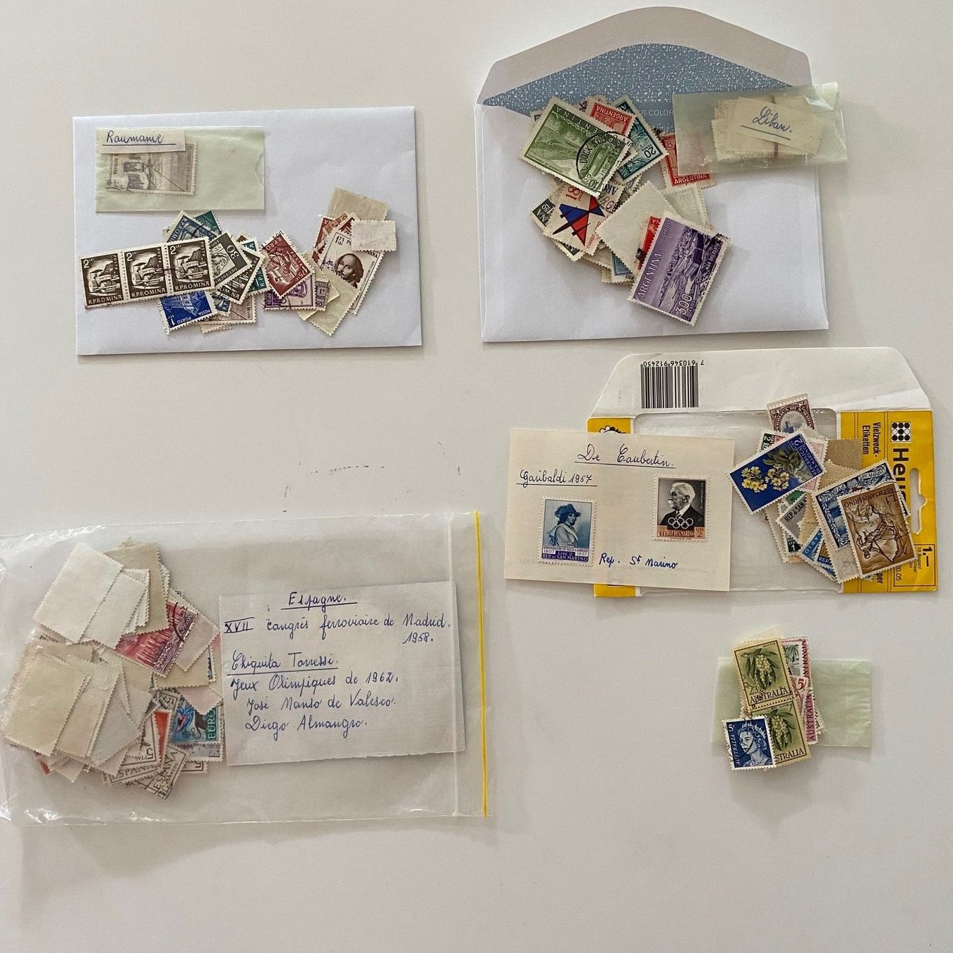 Tutti i francobolli: Riesige Briefmarkensammlung // Sammlung alte Briefmarken – Usato da Strengelbach venduto da alexandre09 1