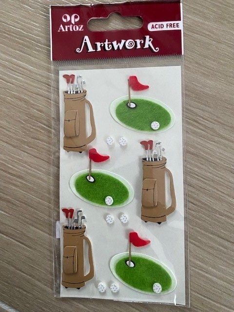 Sticker: neuer 3-D Sticker von Artoz "Golf" – Nuovo (secondo la descrizione) da Staufen venduto da Nasli