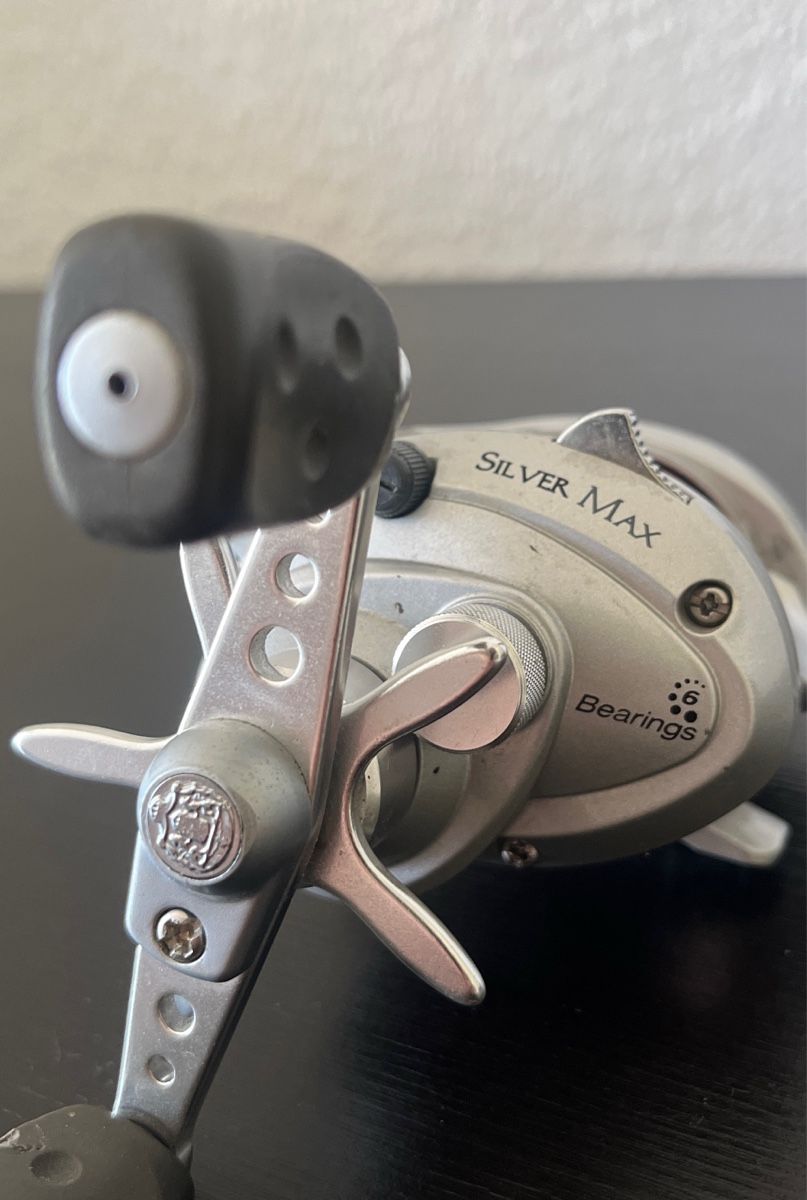 Abu Garcia Tamburi & Mulinelli: Abu Garcia Silver max Baitcaster Rolle – Usato da Basel venduto da Julian_280 4