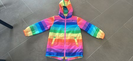 Next Regenjacke Gr. 116 Regenbogen !