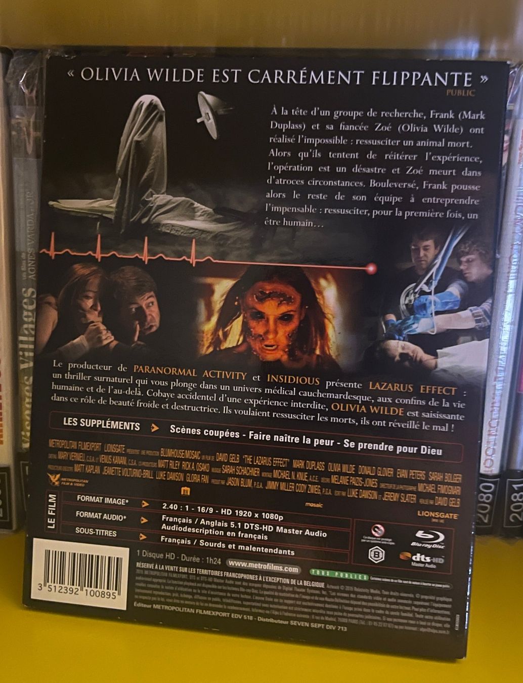 Alle DVDs: Blu-ray Lazarus Effect (2014) – Gebraucht aus Semsales von __Florian__ 2