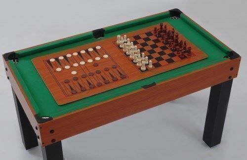Giochi: Tischfussball spieltisch 12 multigames – Nuovo e nell'imballaggio originale da Boudry venduto da sportethobby 5