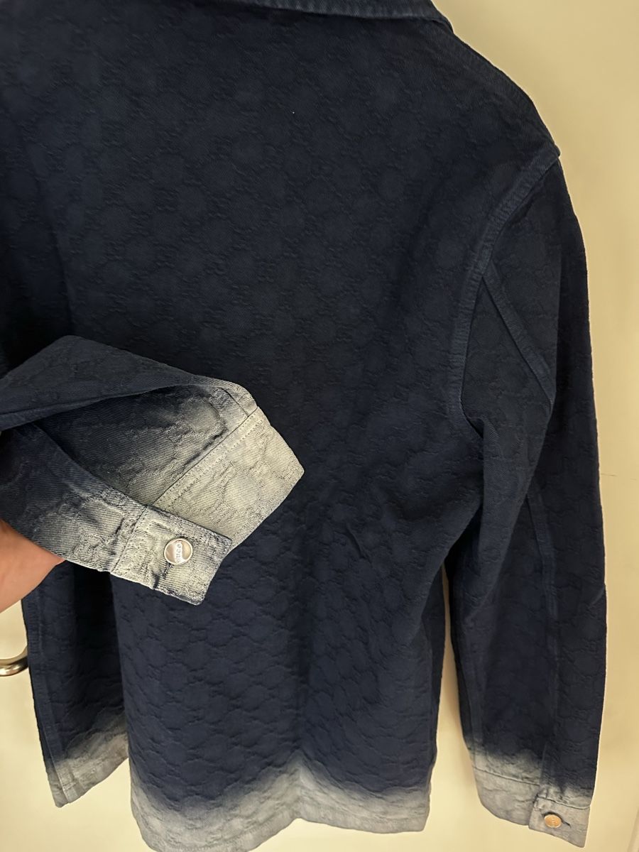 Gucci Giacche: GUCCI denim jacquard shirt – Nuovo (secondo la descrizione) da Genève venduto da rom_56hd 5