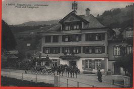 UNTERWASSER Post und Telegraph, Postkutsche