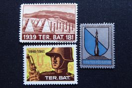 (m971) Territorial-Truppen Wit 367/1 + 377/1 + 379/1 *