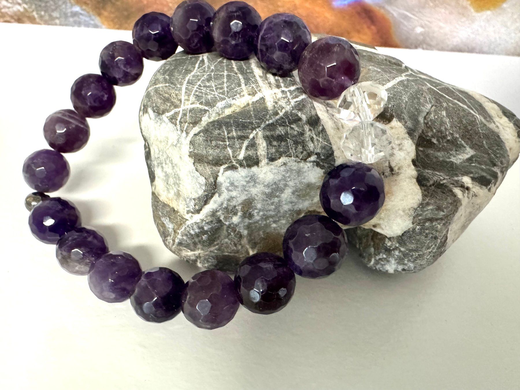 Bracciali & Braccialetti: Armband Amethyst, Kristall – Nuovo (secondo la descrizione) da Biberist venduto da tl-schmuck 1