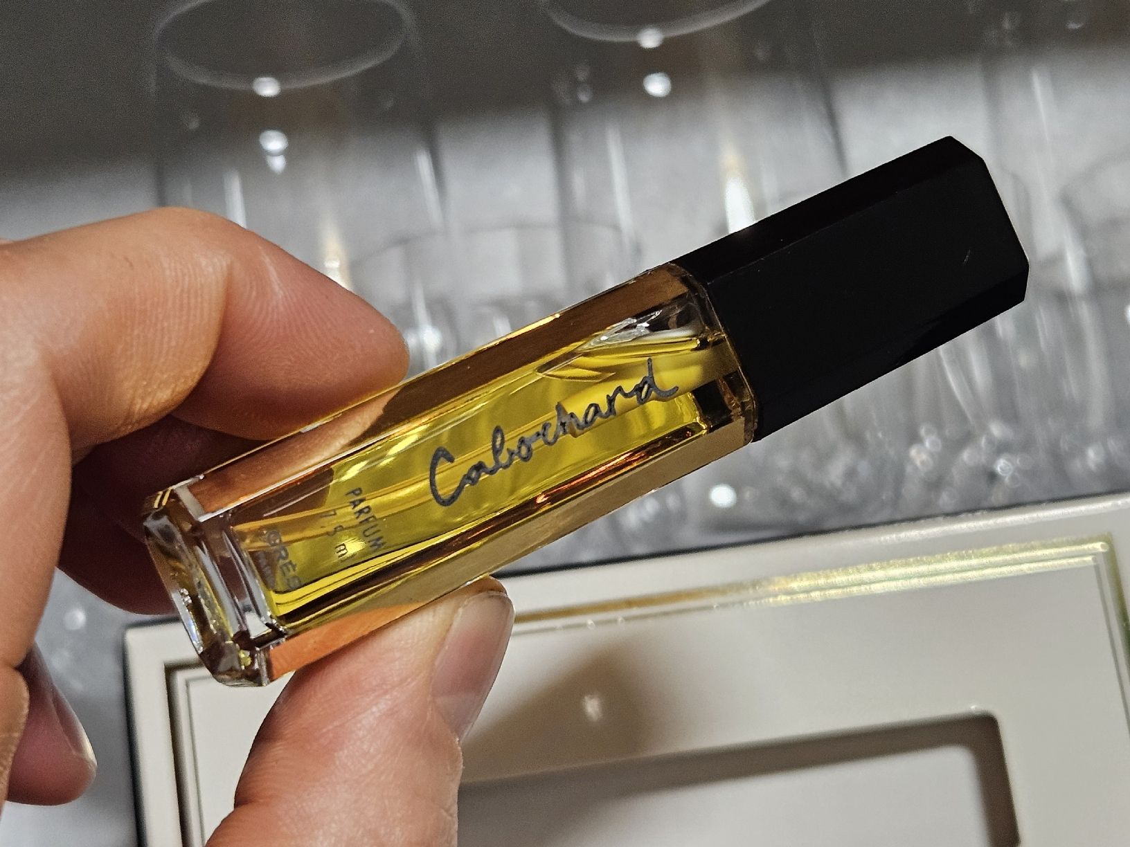 Profumi & Eau de Toilette: Gres Cabochard Parfum Pur 7,5 ml – Usato da Jona venduto da vik_j6r6 5