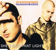 ORANGE BLUE (CD-Maxi) She's got that light  NEUWERTIG!