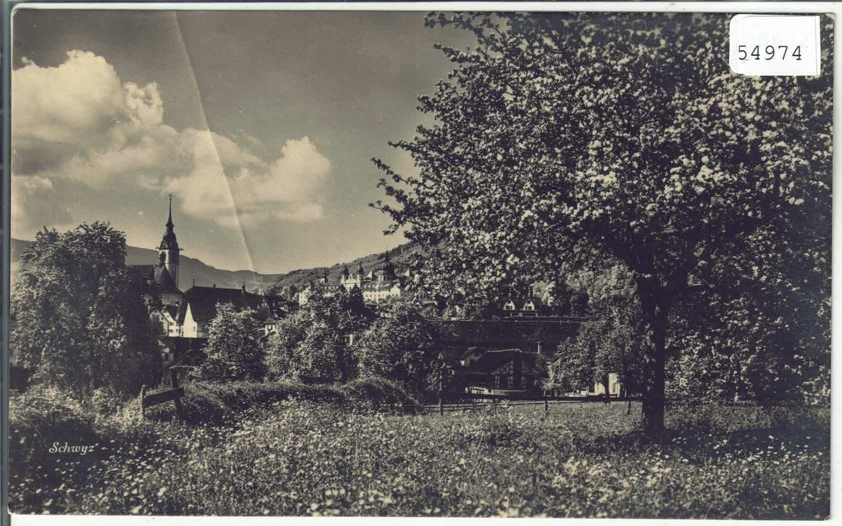 Cartoline postali: Schwyz - Teilansicht – Difettoso da Ettingen venduto da Kartenplanet