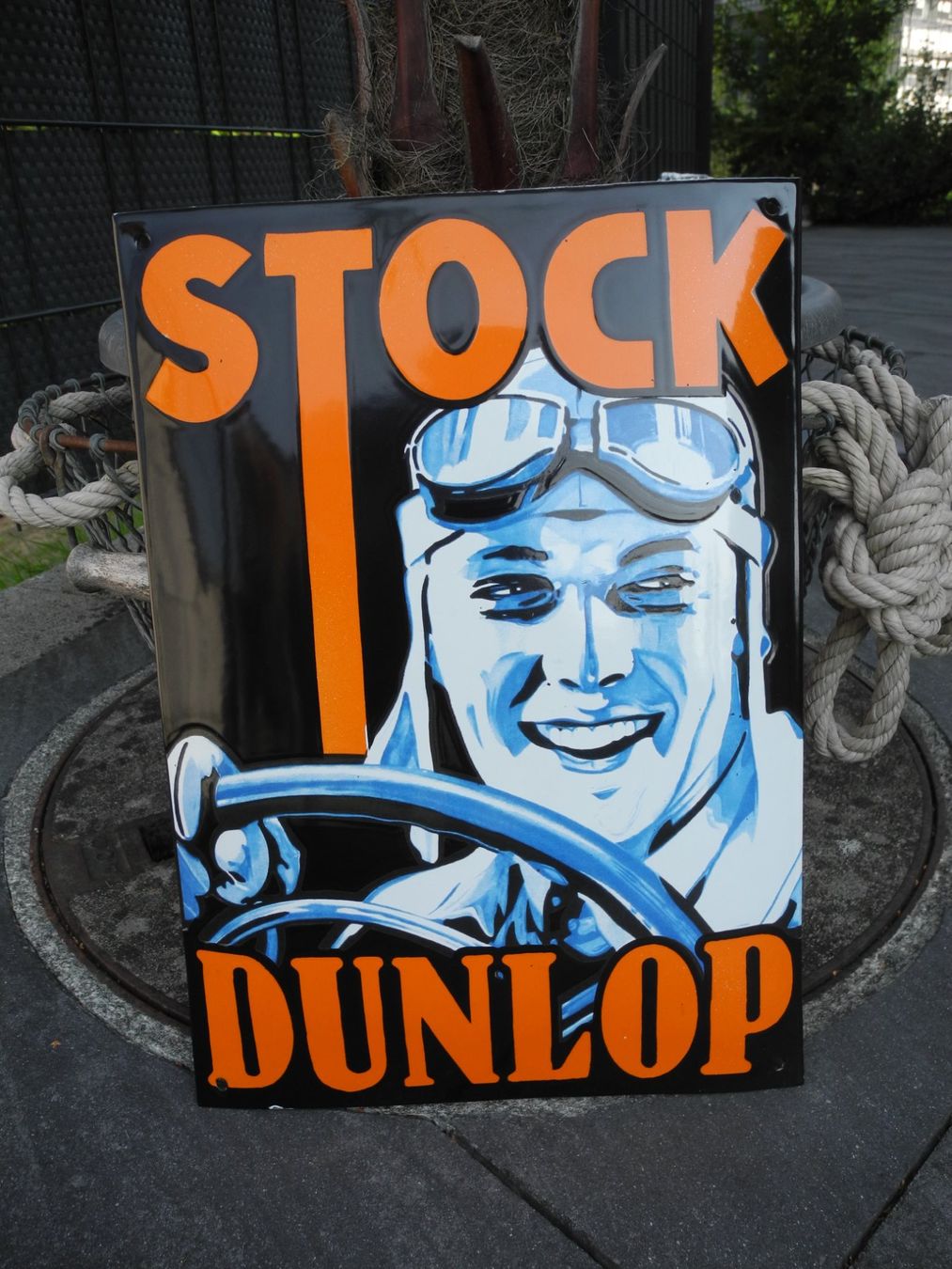 Dunlop Insegne: DUNLOP EMAILSCHILD – Nuovo (secondo la descrizione) da Reinach AG venduto da Huckleberrysix 3