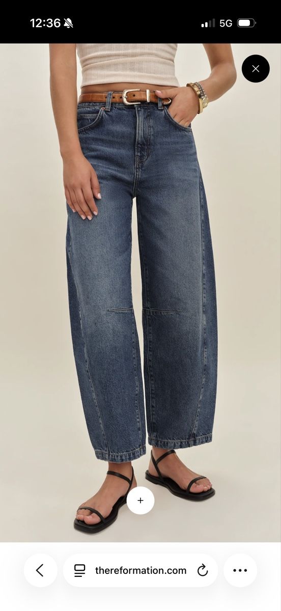 Reformation Jeans: Reformation barrel jeans 27 – Gebraucht aus Schönried von theapplew 2