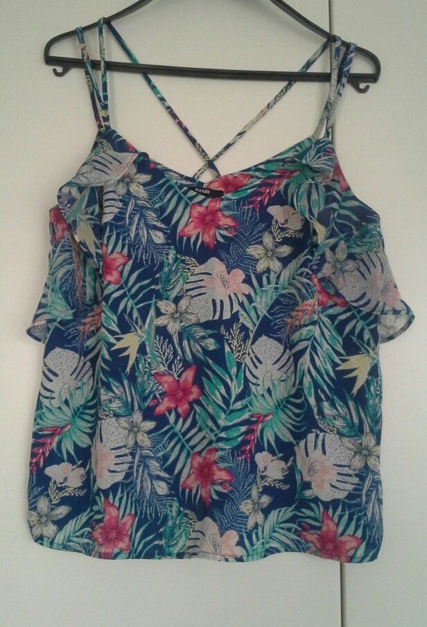Tops: Splendide Top KIABI fleuri, NEUF, taille S – Neu (gemäss Beschreibung) aus Chavornay von mimi1373 1