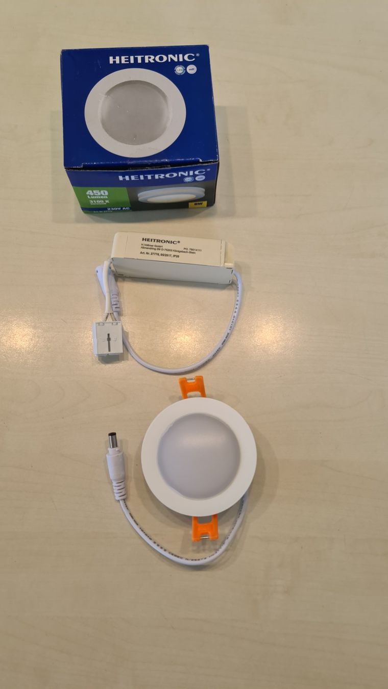 Lampadari & plafoniere: 3 LED Deckenlampen Heitronic – Nuovo e nell'imballaggio originale da Rothenburg venduto da 123odermatt 1