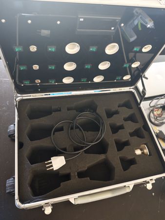 Mallette de démonstration ampoules avec wattmètre