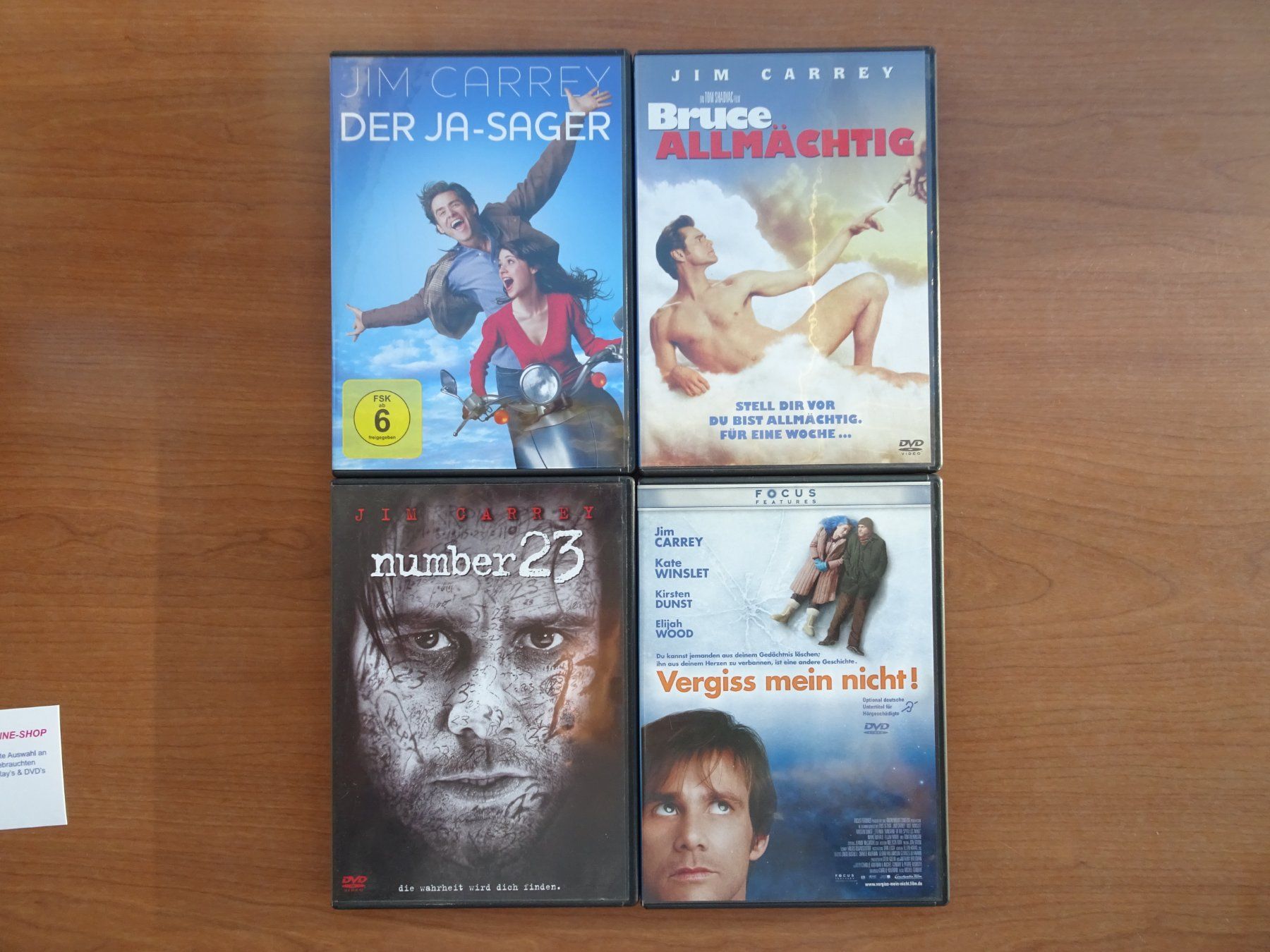 Tutti i DVDs: Jim Carrey Filme – Usato da Schenkon venduto da Movieplanet