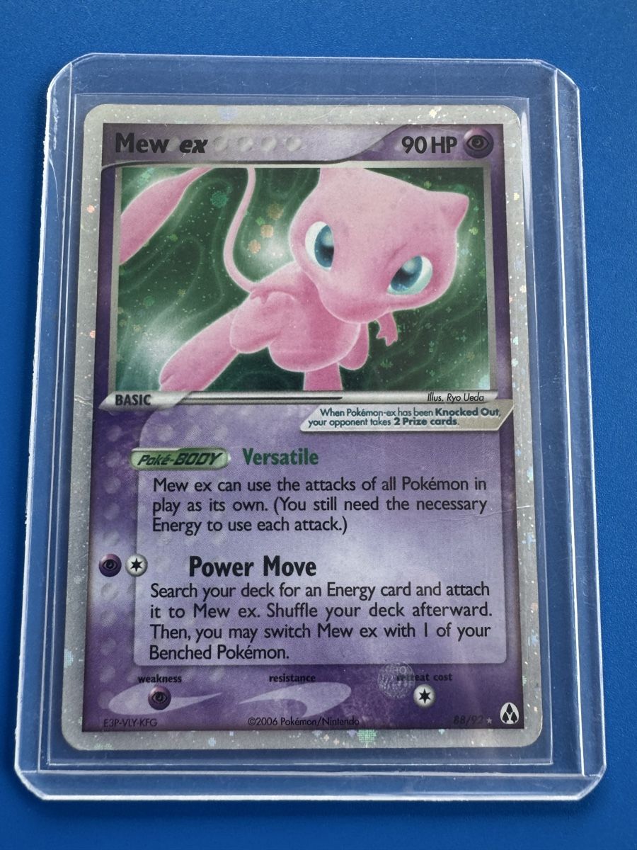 Pokémon Sammelbilder & Trading cards: Mew ex 88/92 EN  – Gebraucht aus Bellinzona von Yanpa