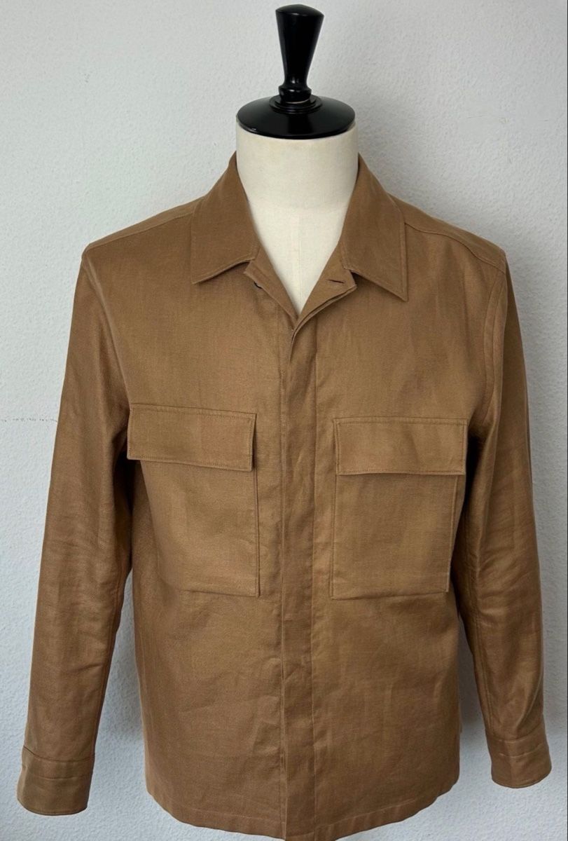 Zegna Giacche: Zegna Overshirt Oasi Lino L – Nuovo e nell'imballaggio originale da Ibach venduto da fashionrenewable
