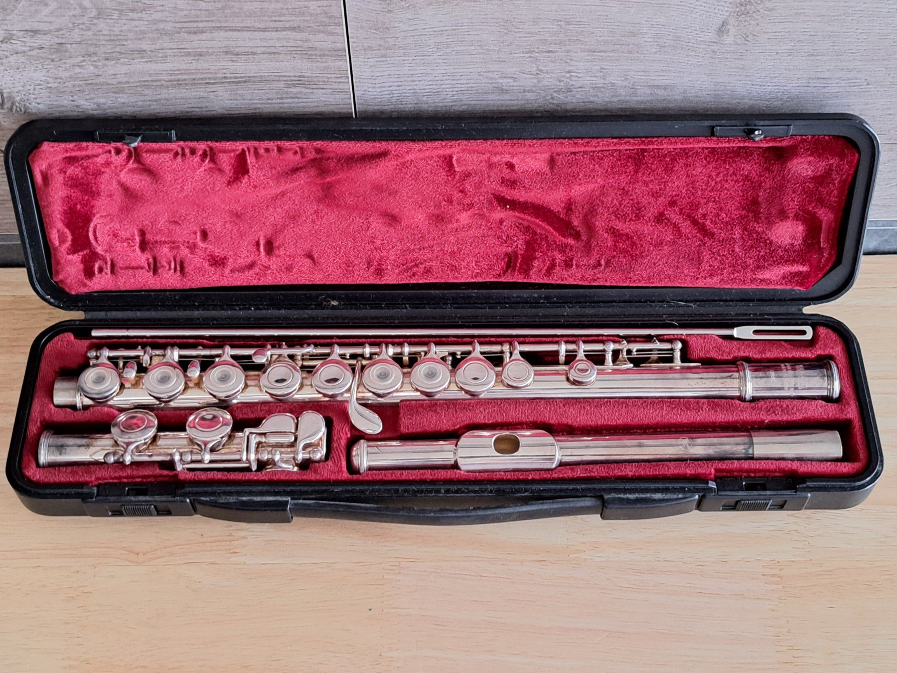 Yamaha Musikinstrumente: Querflöte YAMAHA 281SllTop Silber versilbert – Neu (gemäss Beschreibung) aus Birsfelden von oleros 7