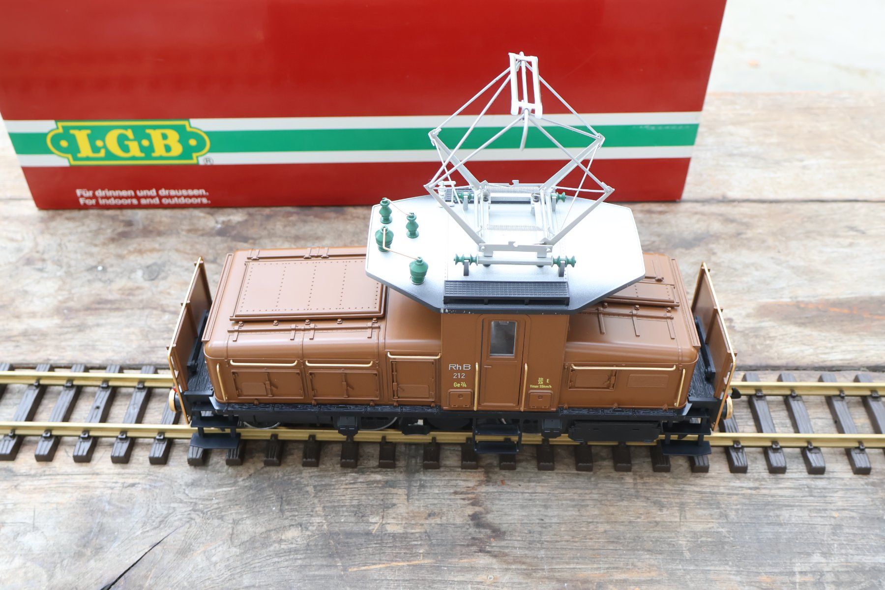 LGB Modellini di ferrovie: LGB RhB Gea 2/4 E-Lok - Digital 21440 – Usato da Winterthur venduto da Monstera 4