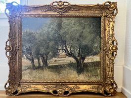 Orig. Oelgemälde aus Privatbesitz H. Oeschger 20.Jahrhundert