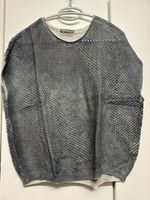 NILE Strickshirt grau M